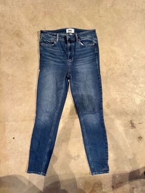 PAIGE Classic Dark Blue Skinny Jeans